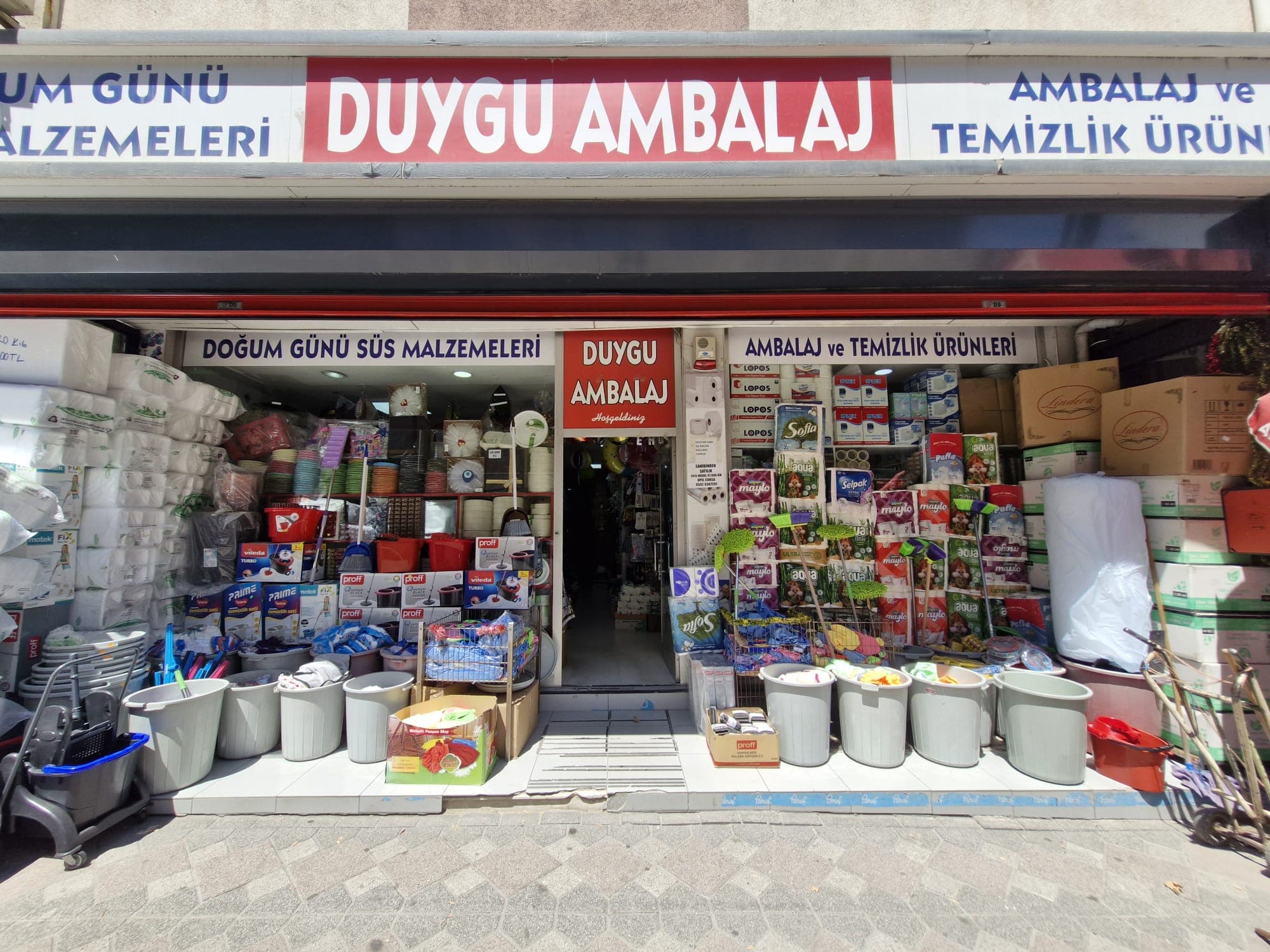 Duygu Ambalaj Gebze Mağaza Önü